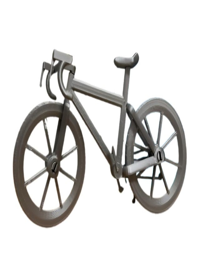 3D CRAFT Decorative Plastic Bicycle Model,Puzzle, Multicolor - Image 1